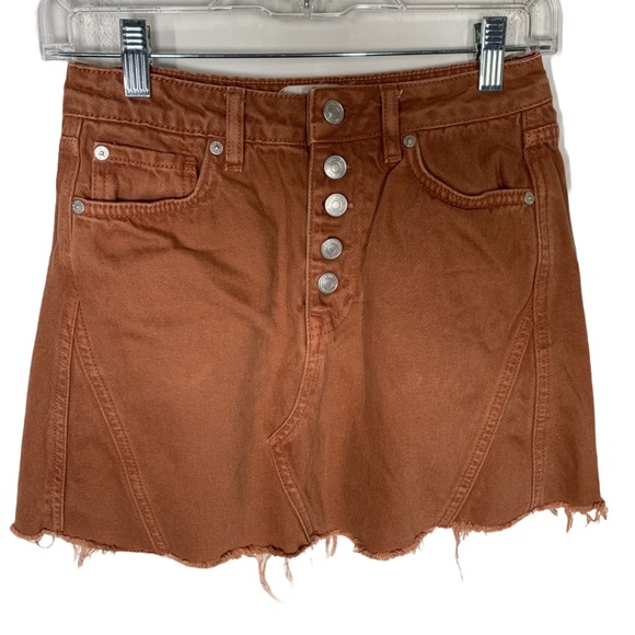 Free People Dresses & Skirts - Free People We The Free Womens Jean Skirt Denim 26